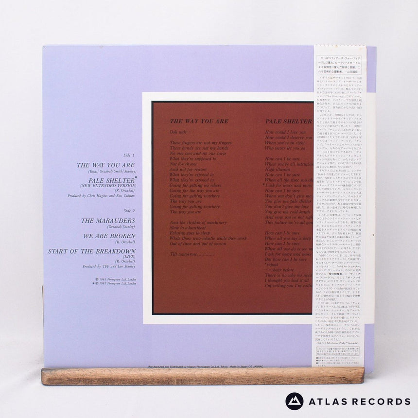 Tears For Fears - The Way You Are - Obi 12" Vinyl Record - EX/EX