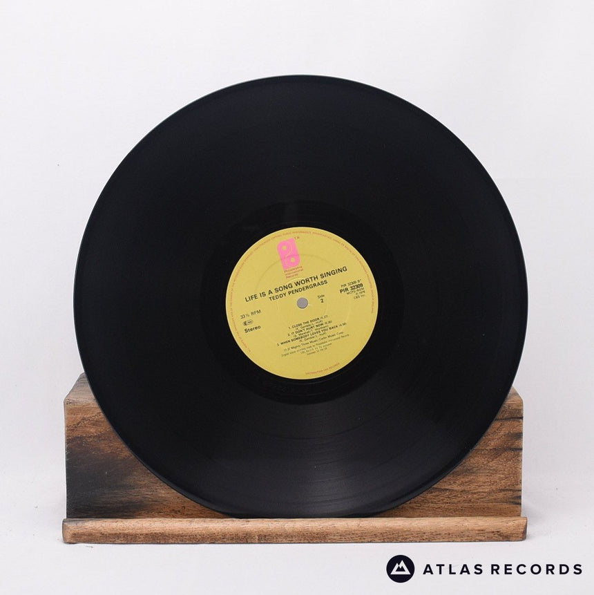 Teddy Pendergrass - Life Is A Song Worth Singing - LP Vinyl Record - VG+/EX