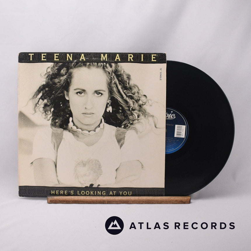 Teena Marie Here's Looking At You 12" Vinyl Record - Front Cover & Record