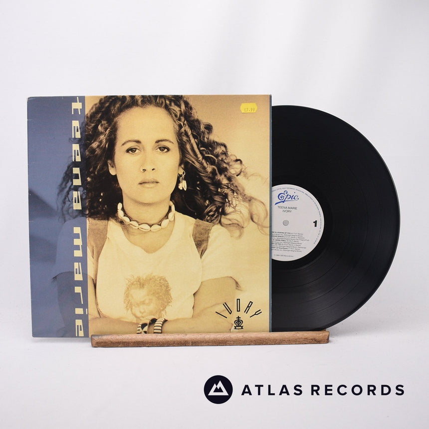 Teena Marie Ivory LP Vinyl Record - Front Cover & Record