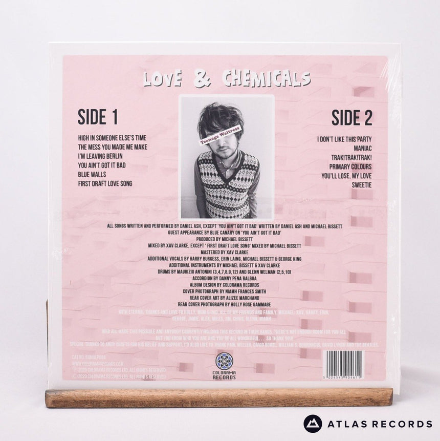 Teenage Waitress - Love & Chemicals - Transparent Violet LP Vinyl Record - NEW