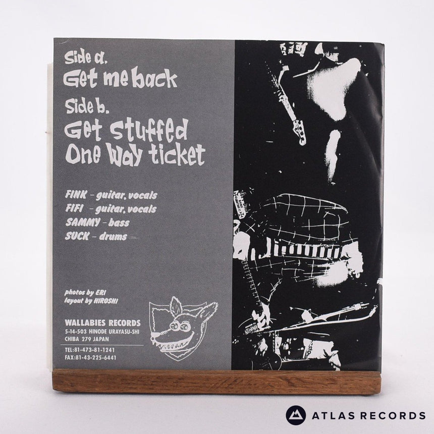 Teengenerate - Get Me Back - 7" Vinyl Record - EX/EX