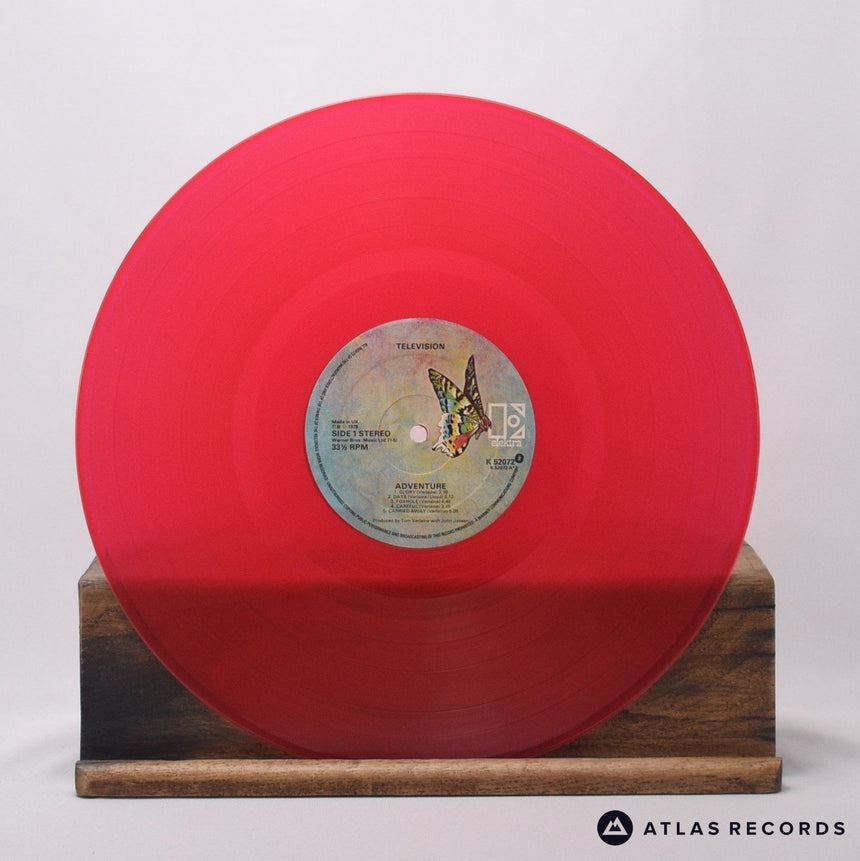 Television - Adventure - Red A1 B1 LP Vinyl Record - EX/NM
