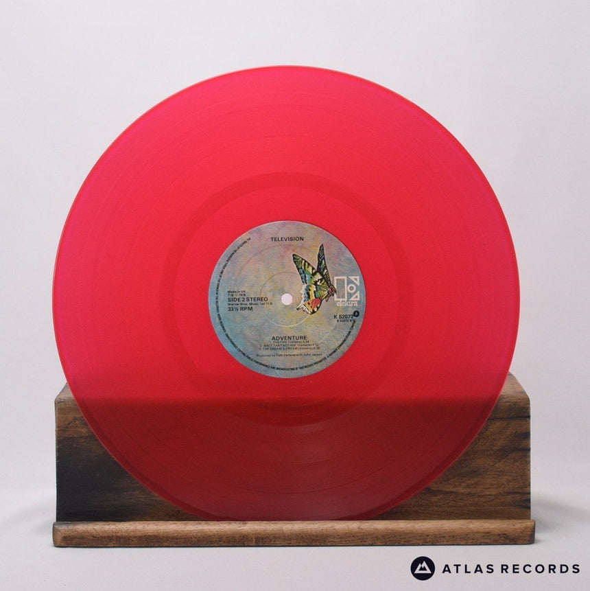 Television - Adventure - Red A1 B1 LP Vinyl Record - EX/NM