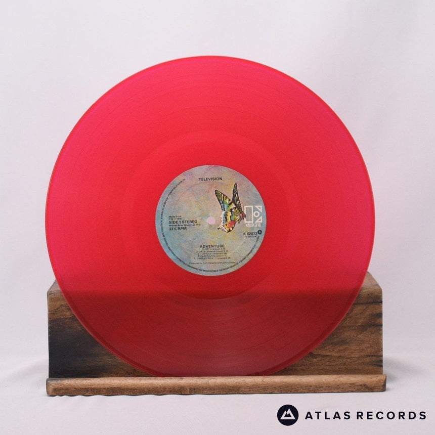 Television - Adventure - Red First Uk Press Insert A1 B1 LP Vinyl Record - EX/NM