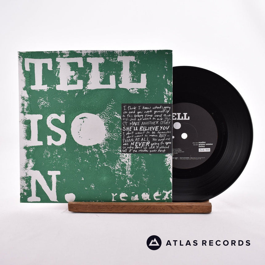 Tellison Reader 7" Vinyl Record - Front Cover & Record