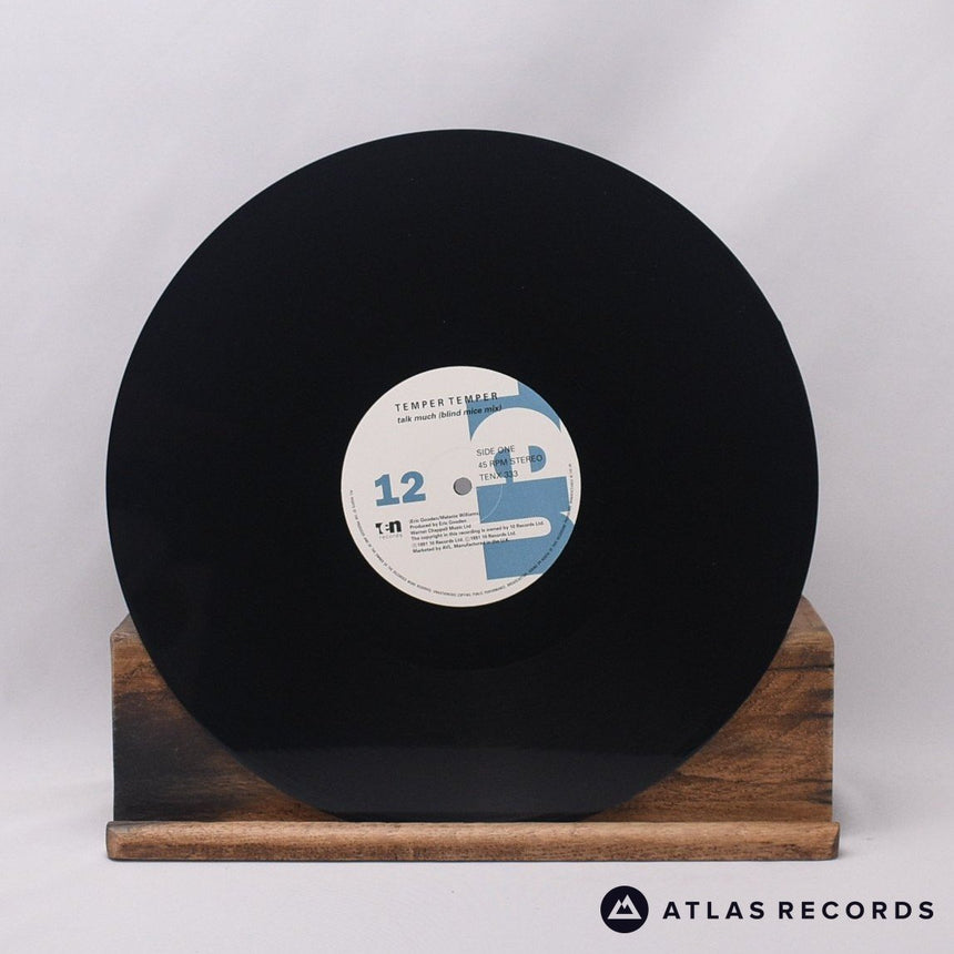 Temper Temper - Talk Much - Insert 12" Vinyl Record - VG+/EX