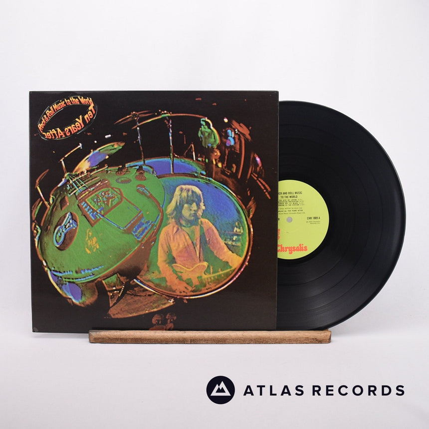 Ten Years After Rock & Roll Music To The World LP Vinyl Record - Front Cover & Record