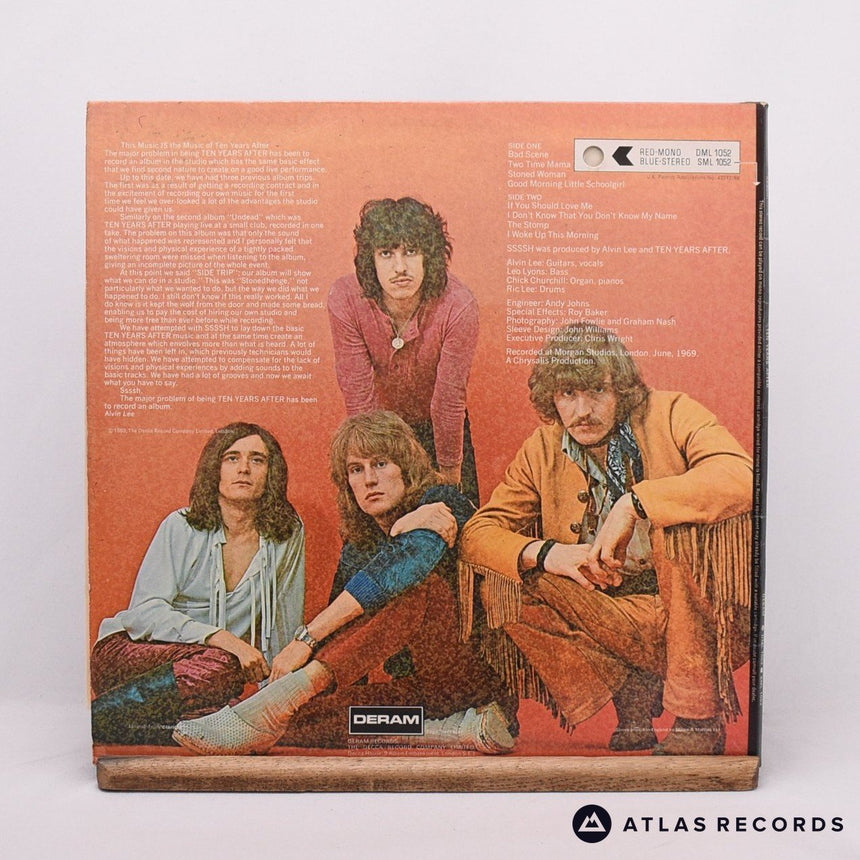 Ten Years After - Ssssh. - Gatefold LP Vinyl Record - VG+/VG+