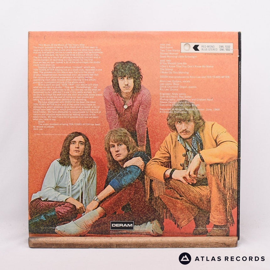 Ten Years After - Ssssh. - Gatefold LP Vinyl Record - VG+/VG+