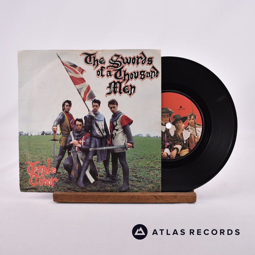 Tenpole Tudor The Swords Of A Thousand Men 7" Vinyl Record - Front Cover & Record