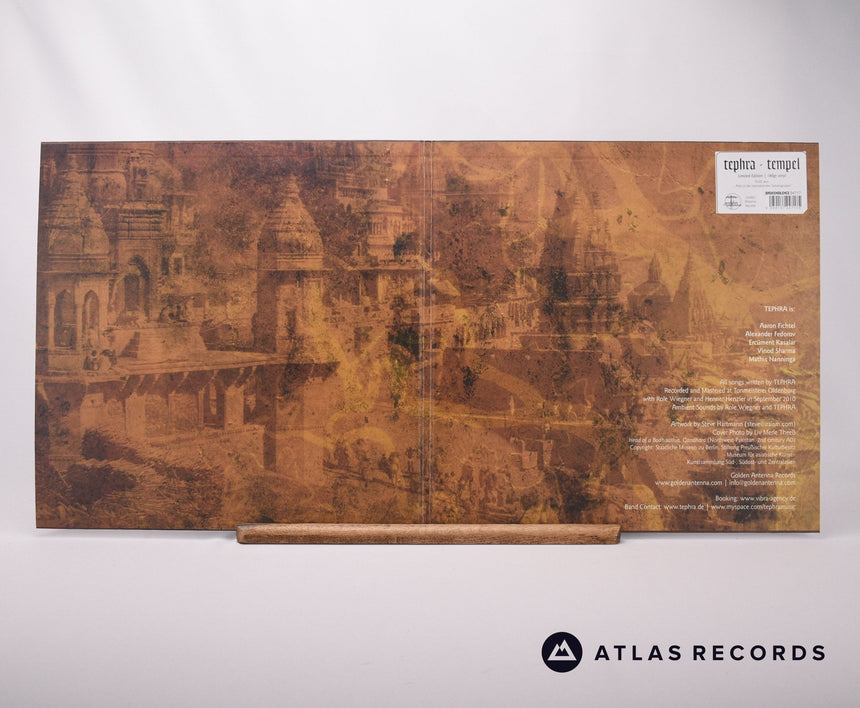 Tephra - Tempel - Die-Cut Sleeve LP Vinyl Record - EX/NM