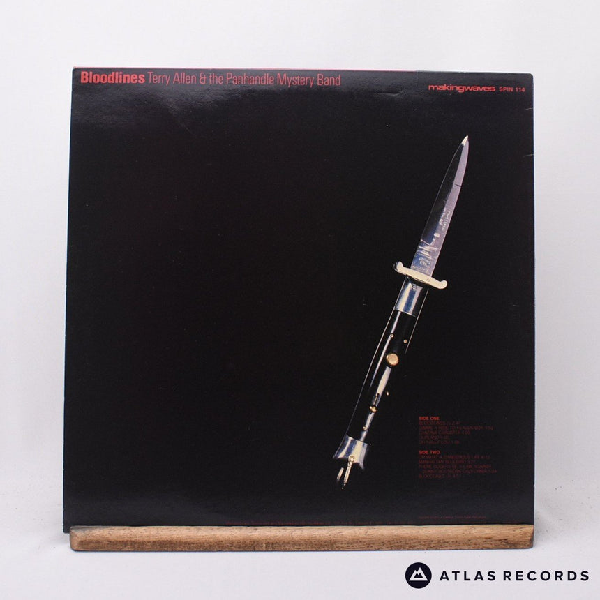 Terry Allen & The Panhandle Mystery Band - Bloodlines - LP Vinyl Record - VG+/EX