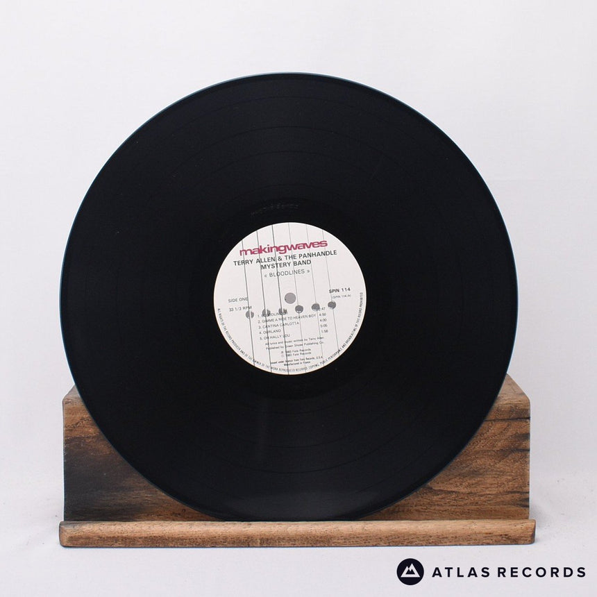 Terry Allen & The Panhandle Mystery Band - Bloodlines - LP Vinyl Record - VG+/EX