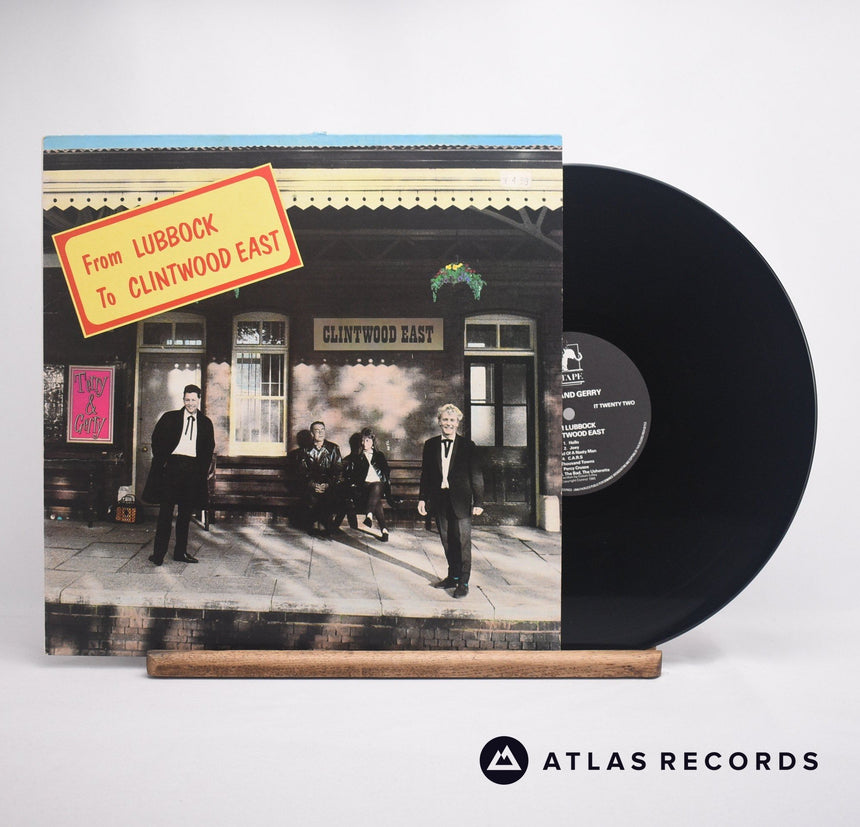 Terry And Gerry From Lubbock To Clintwood East LP Vinyl Record - Front Cover & Record