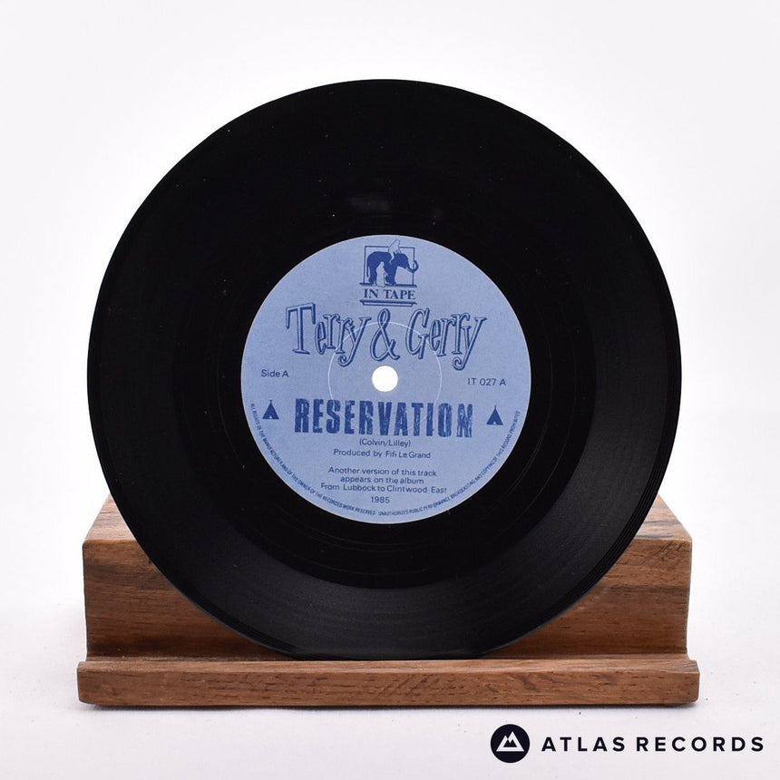 Terry And Gerry - Reservation - 7" Vinyl Record - VG+/EX