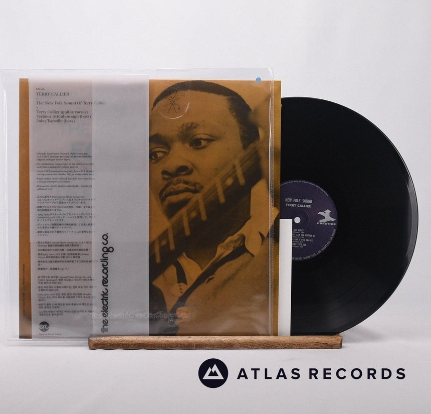 Terry Callier The New Folk Sound Of Terry Callier LP Vinyl Record - Front Cover & Record