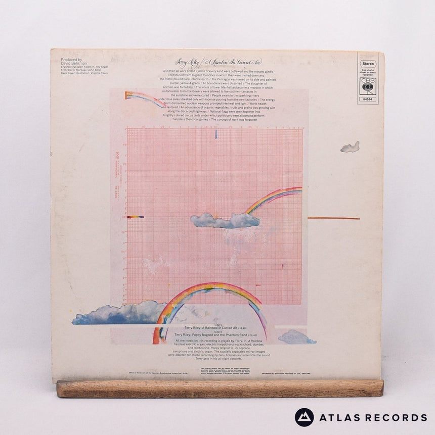 Terry Riley - A Rainbow In Curved Air - A1 B1 LP Vinyl Record - VG+/EX