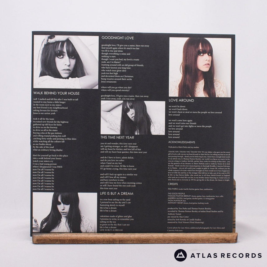 Tess Parks - Blood Hot - White A B LP Vinyl Record - NM/EX