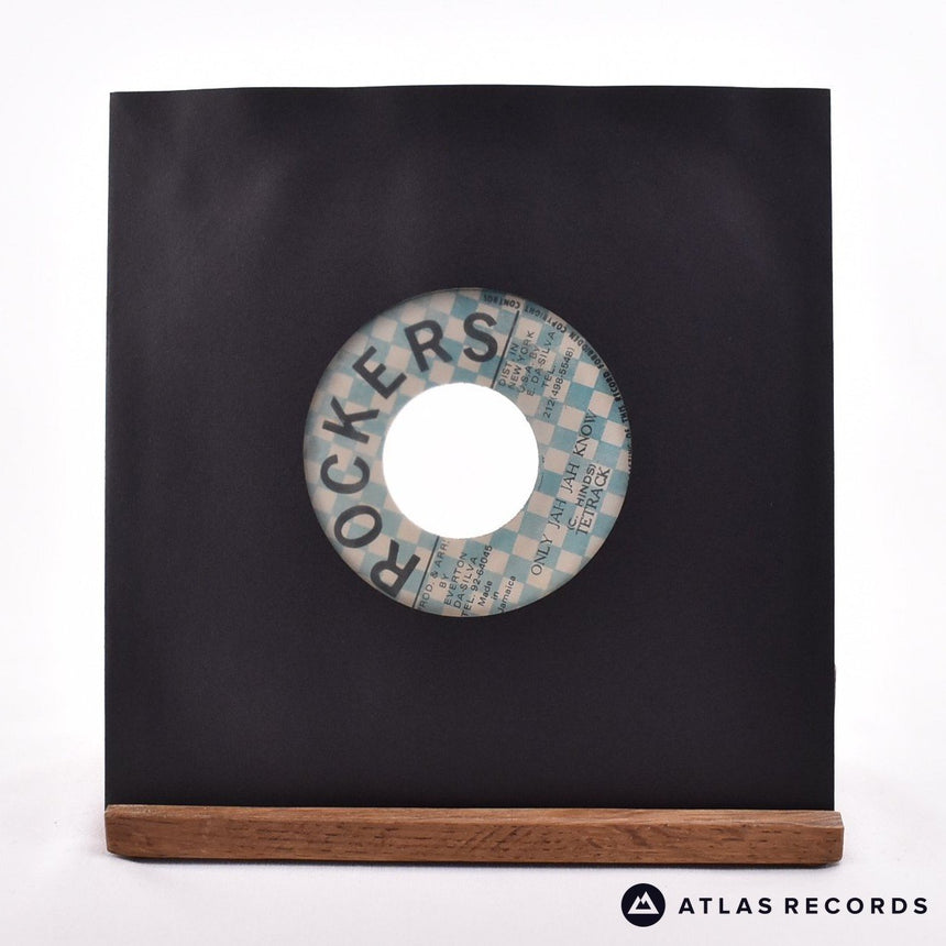 Tetrack - Only Jah Jah Know - Jamaica 7" Vinyl Record - VG+