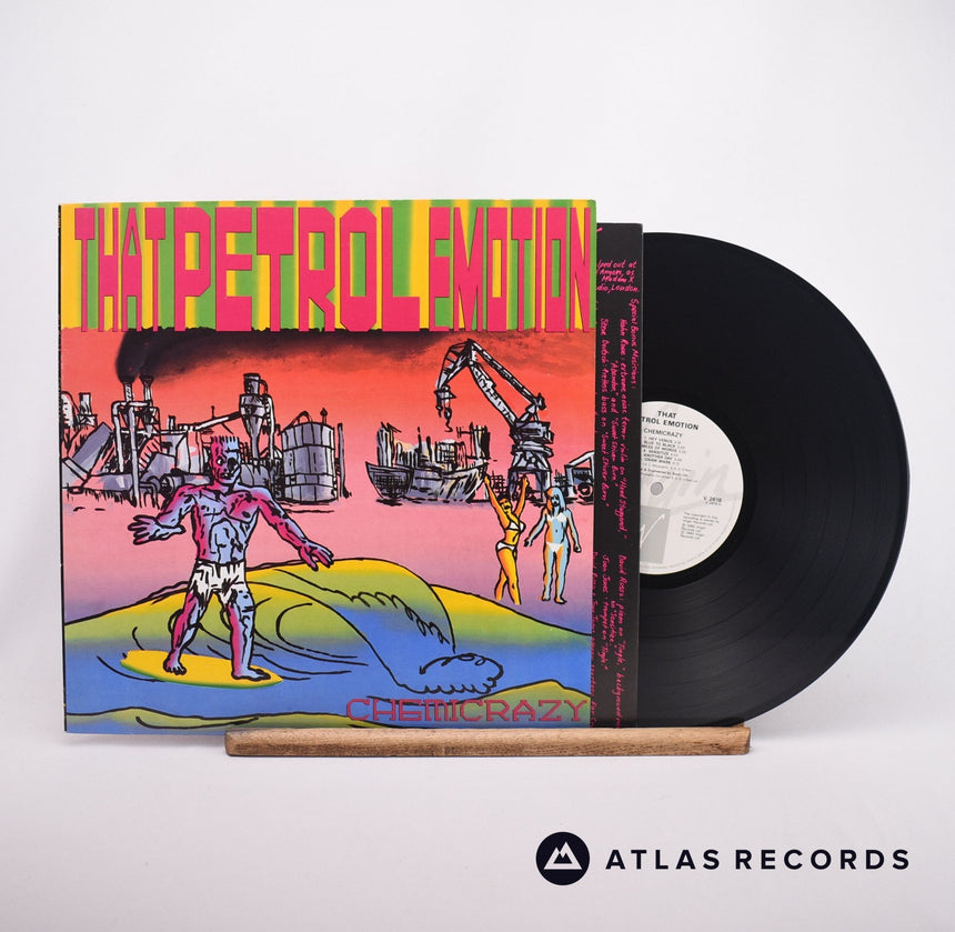 That Petrol Emotion Chemicrazy LP Vinyl Record - Front Cover & Record