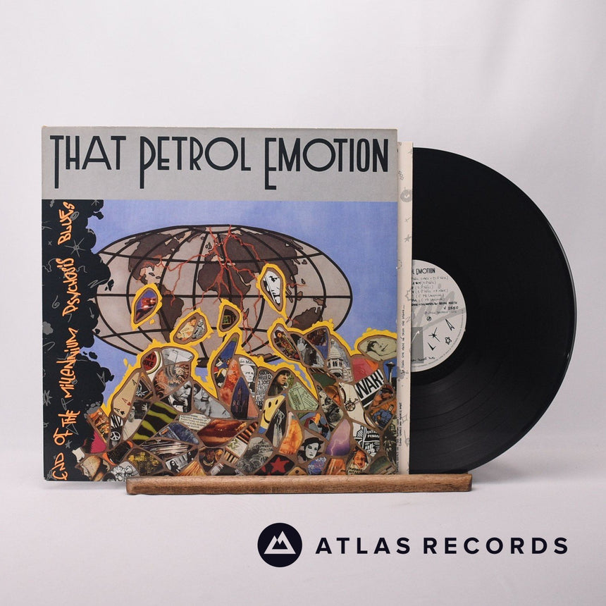 That Petrol Emotion End Of The Millennium Psychosis Blues LP Vinyl Record - Front Cover & Record