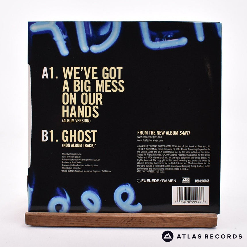 The Academy Is... - We've Got A Big Mess On Our Hands - 7" Vinyl Record - NM/NM