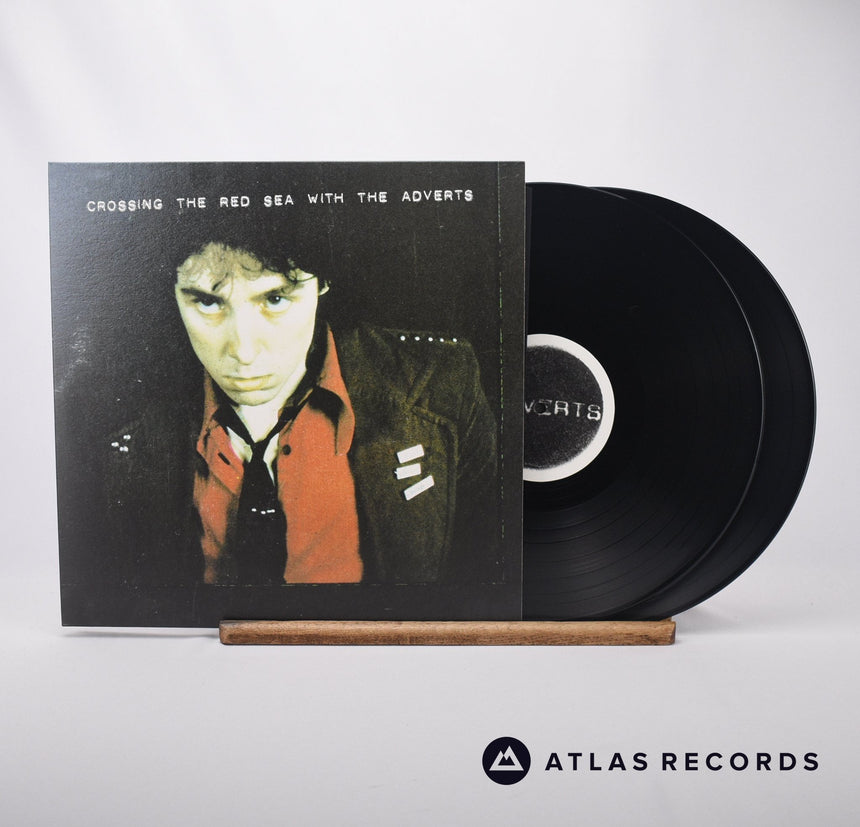 The Adverts Crossing The Red Sea With The Adverts Double LP Vinyl Record - Front Cover & Record