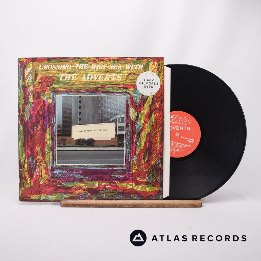 The Adverts Crossing The Red Sea With The Adverts LP Vinyl Record - Front Cover & Record