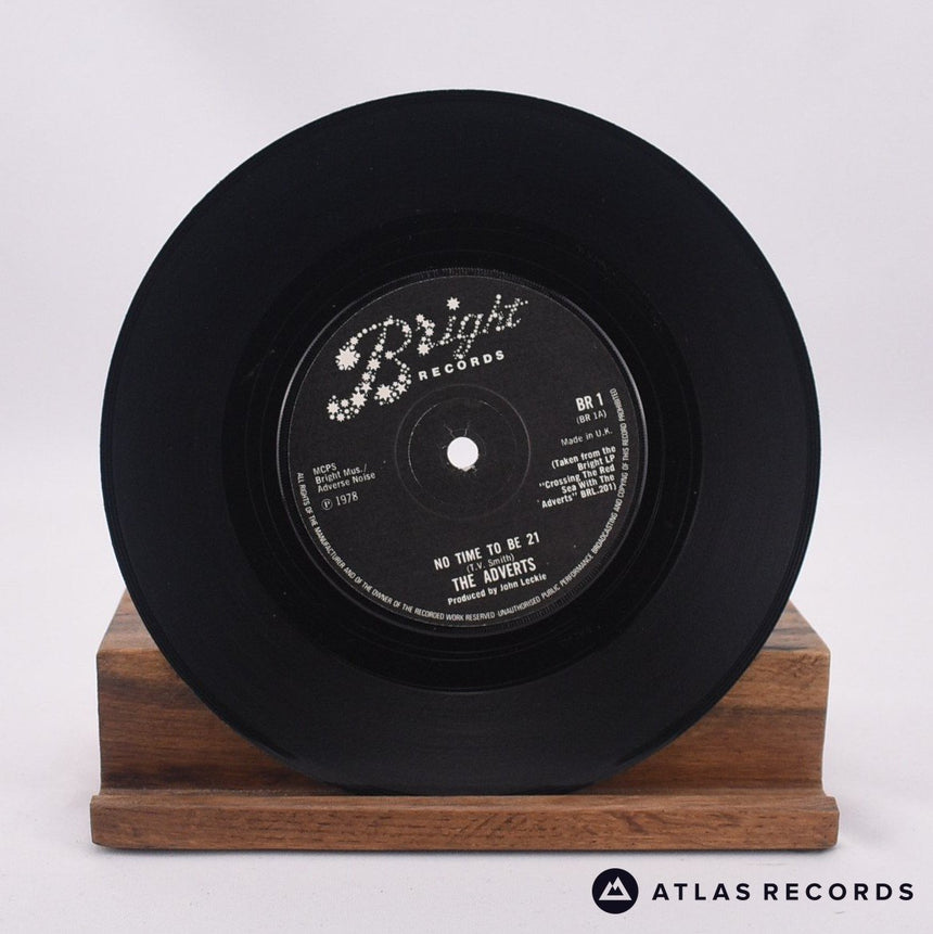 The Adverts - No Time To Be 21 - 7" Vinyl Record - VG/EX