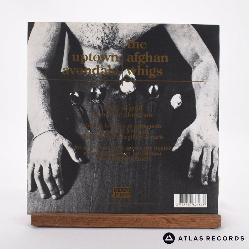 The Afghan Whigs - Uptown Avondale - Red Translucent 7" Vinyl Record - EX/NM