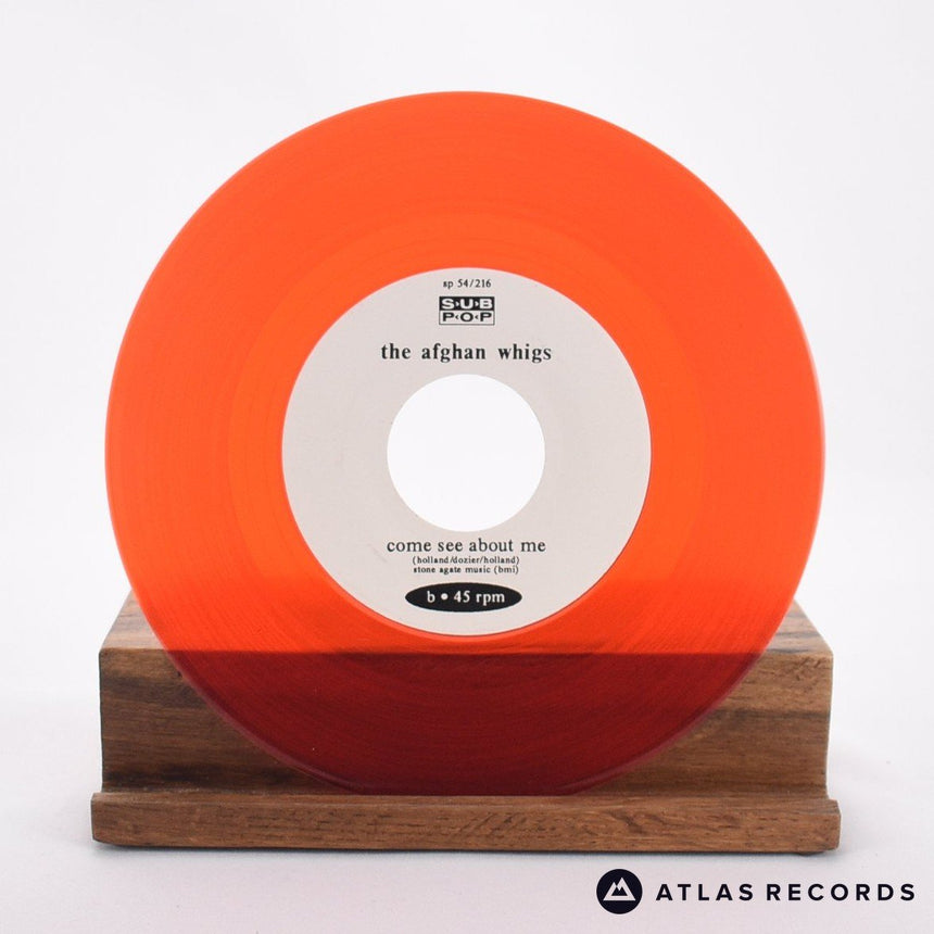 The Afghan Whigs - Uptown Avondale - Red Translucent 7" Vinyl Record - EX/NM