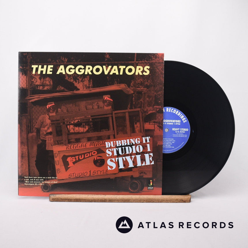The Aggrovators Dubbing It Studio 1 Style LP Vinyl Record - Front Cover & Record