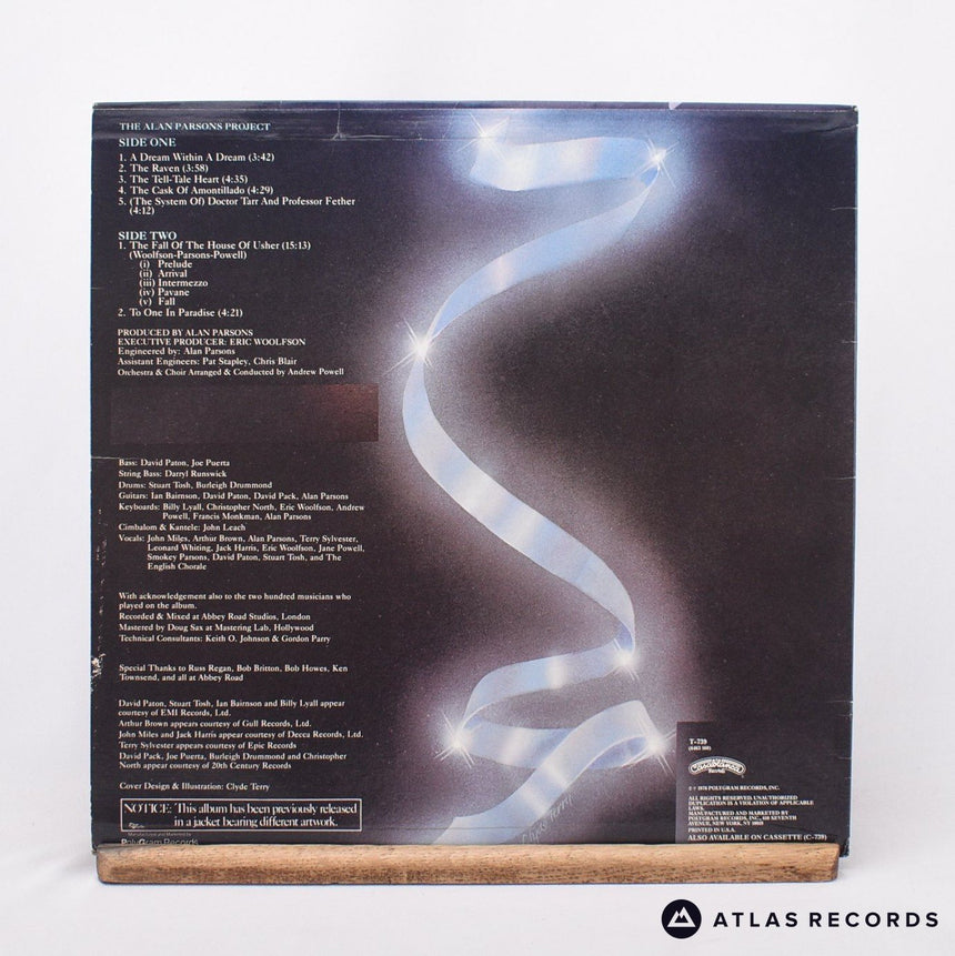 The Alan Parsons Project - Tales Of Mystery And Imagination - LP Vinyl Record