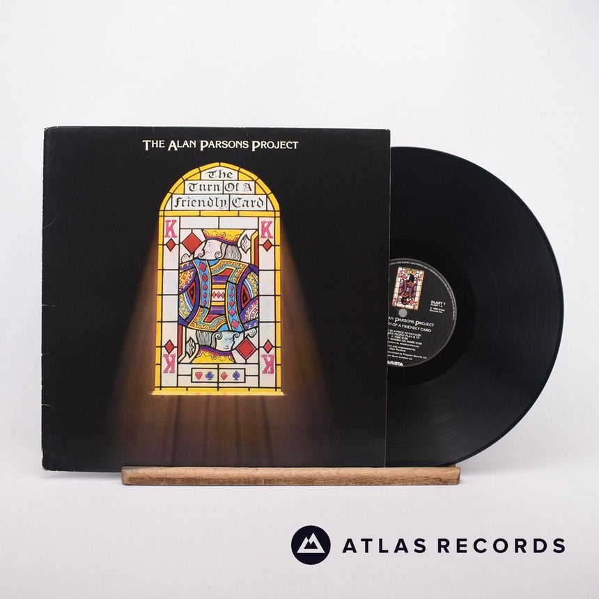 The Alan Parsons Project The Turn Of A Friendly Card LP Vinyl Record - Front Cover & Record