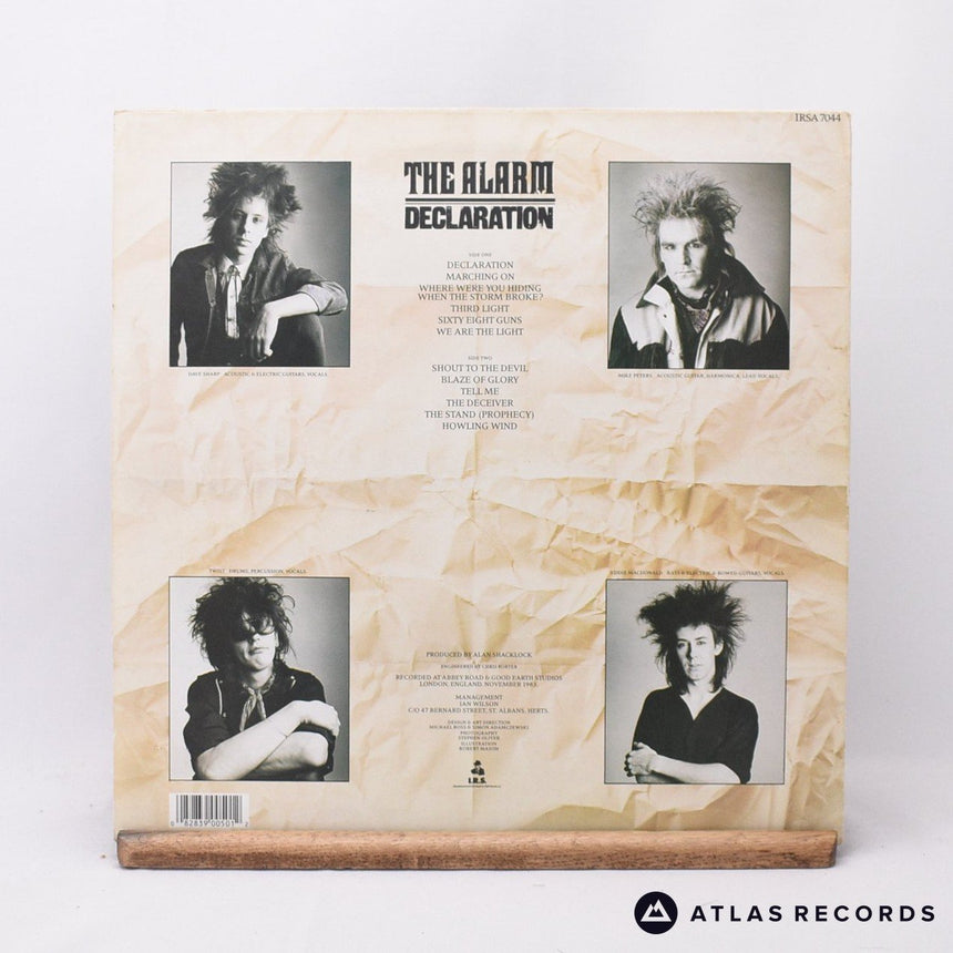 The Alarm - Declaration - LP Vinyl Record - EX/EX