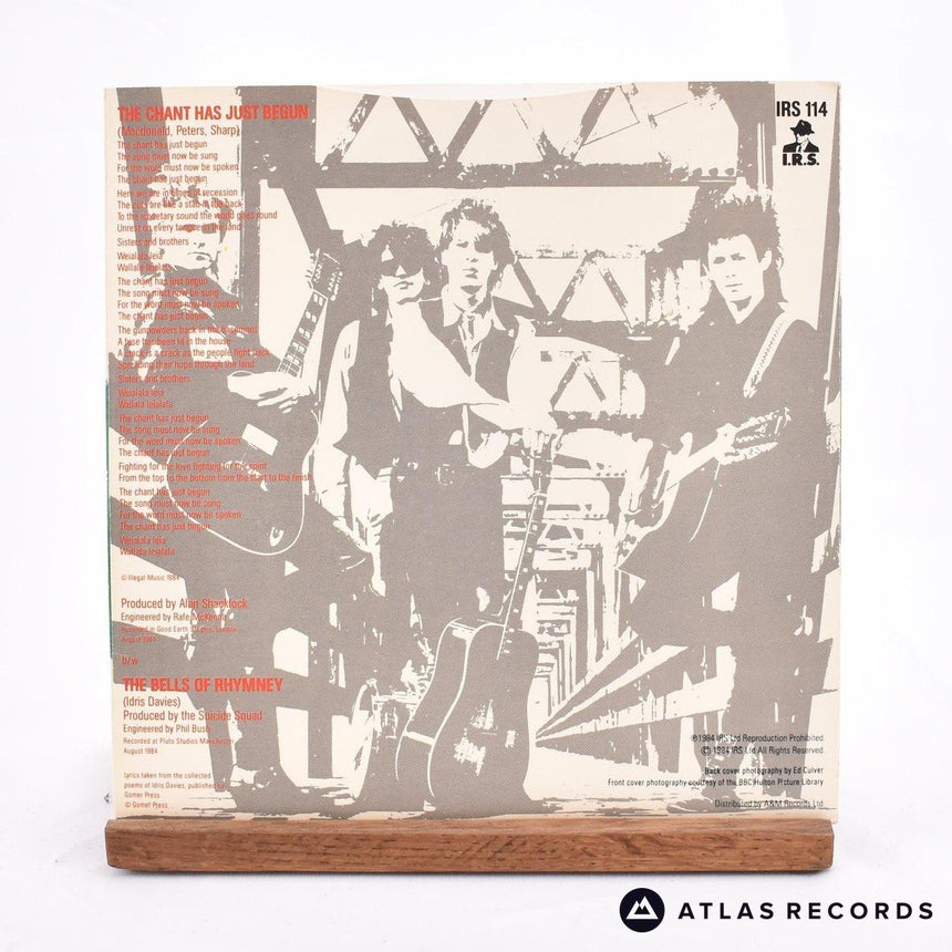 The Alarm - The Chant Has Just Begun - 7" Vinyl Record - EX/VG+