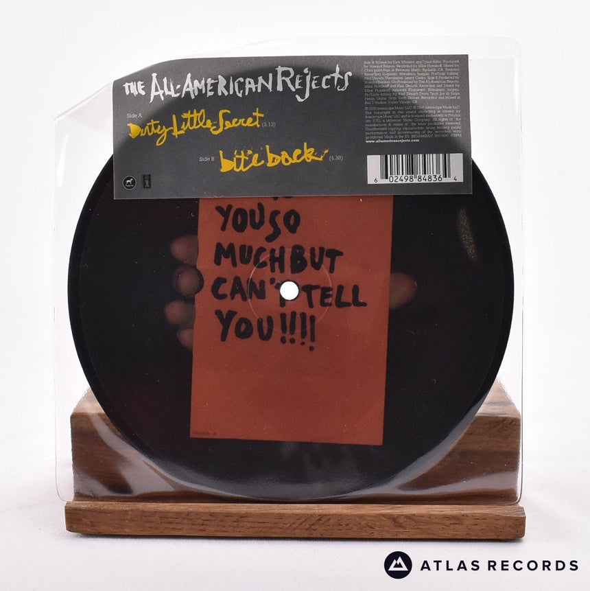 The All-American Rejects Dirty Little Secret 7" Vinyl Record - Front Cover & Record