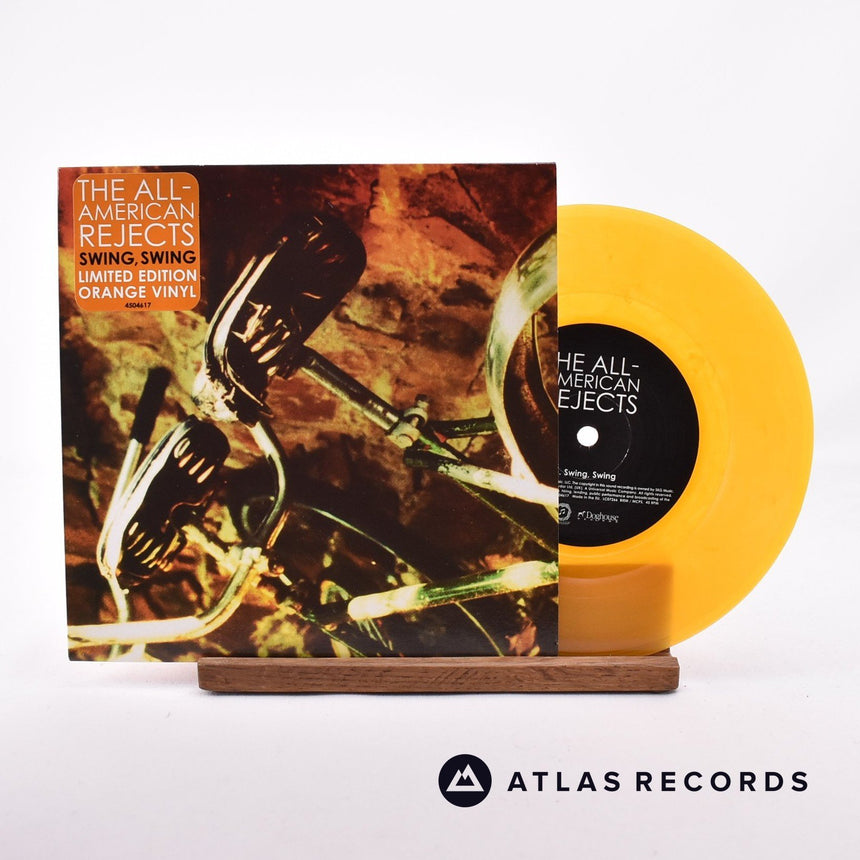 The All-American Rejects Swing, Swing 7" Vinyl Record - Front Cover & Record