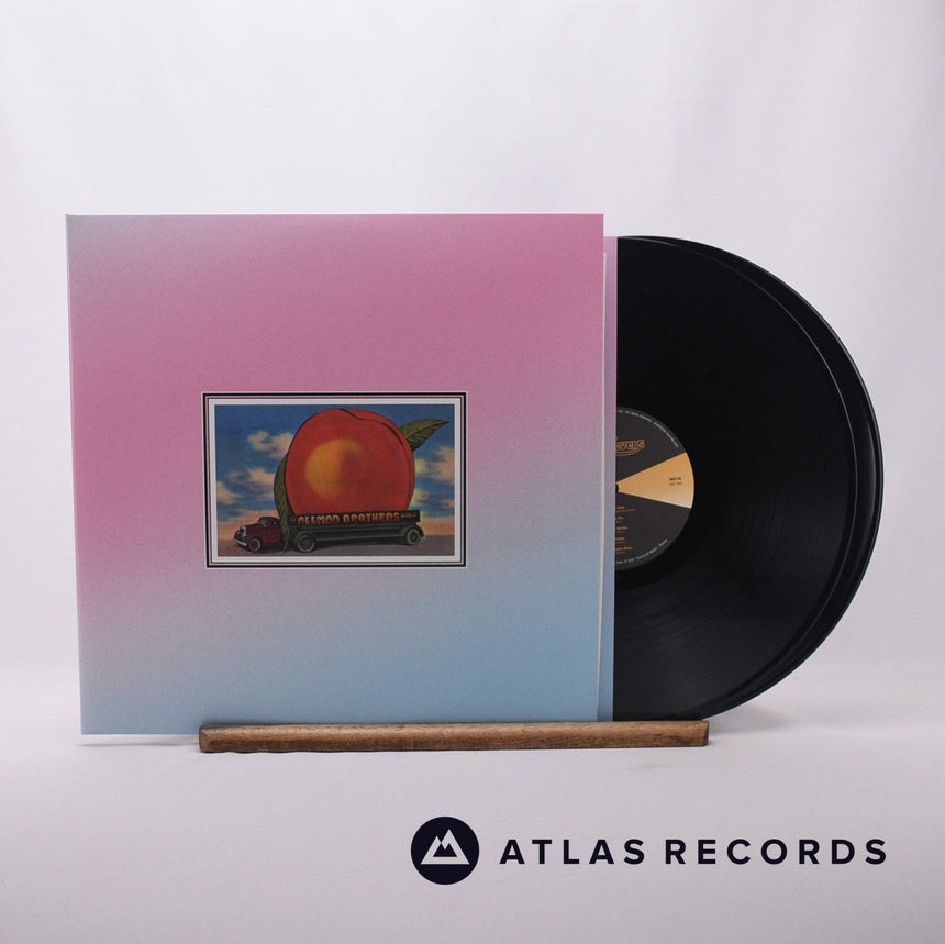 The Allman Brothers Band Eat A Peach Double LP Vinyl Record - Front Cover & Record