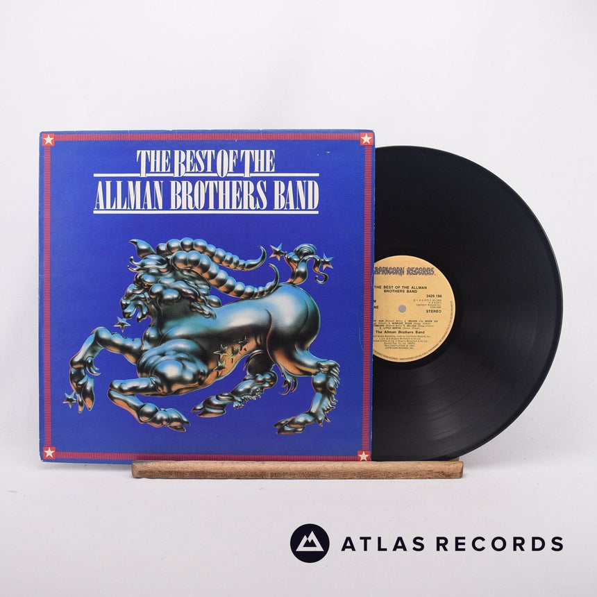 The Allman Brothers Band The Best Of The Allman Brothers Band LP Vinyl Record - Front Cover & Record