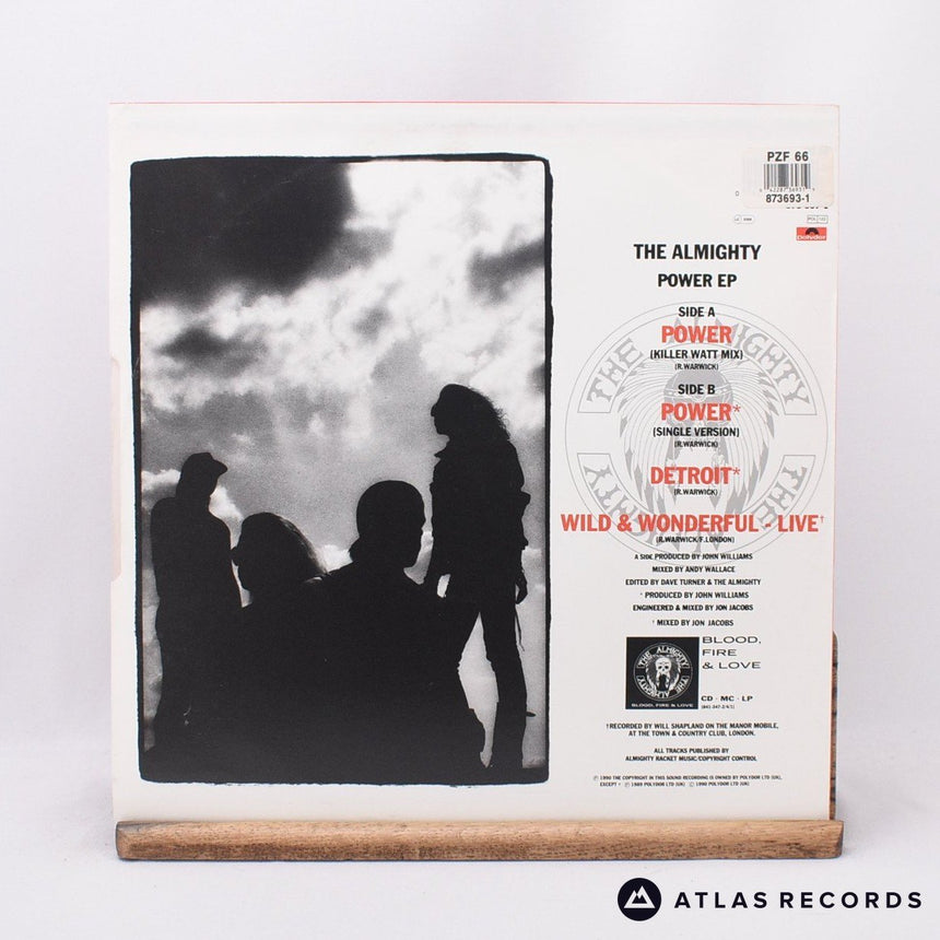The Almighty - Power EP - 12" Vinyl Record - EX/EX