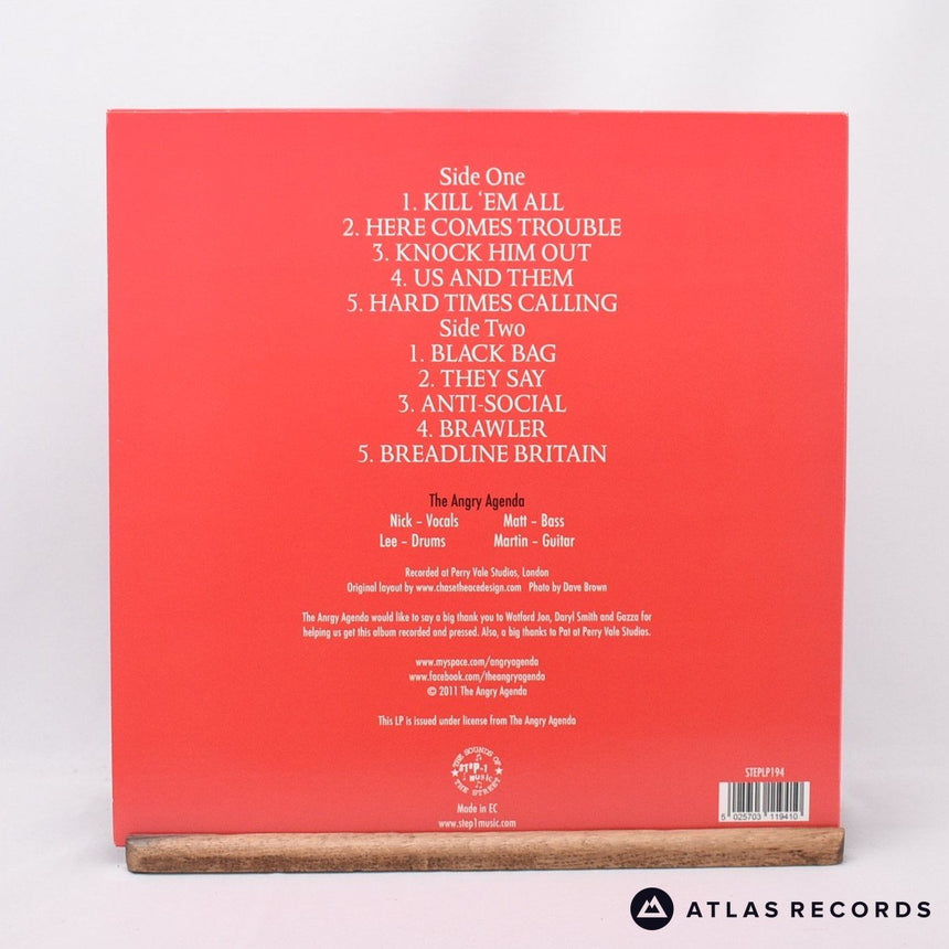 The Angry Agenda - Here Comes Trouble - LP Vinyl Record - NM/NM