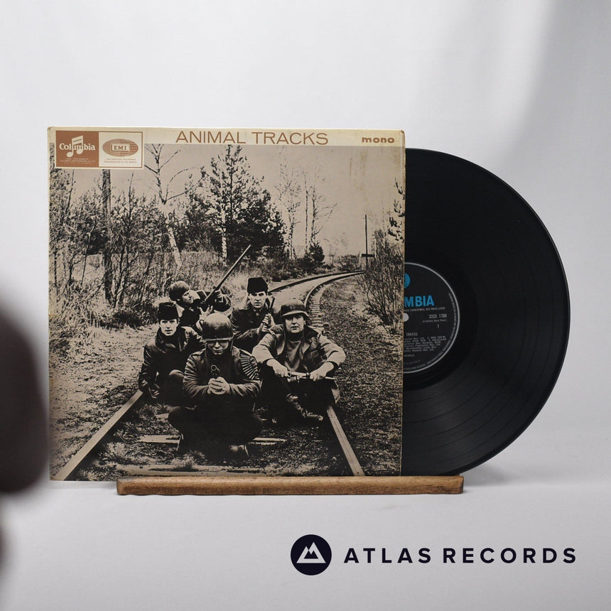 The Animals Animal Tracks LP Vinyl Record - Front Cover & Record