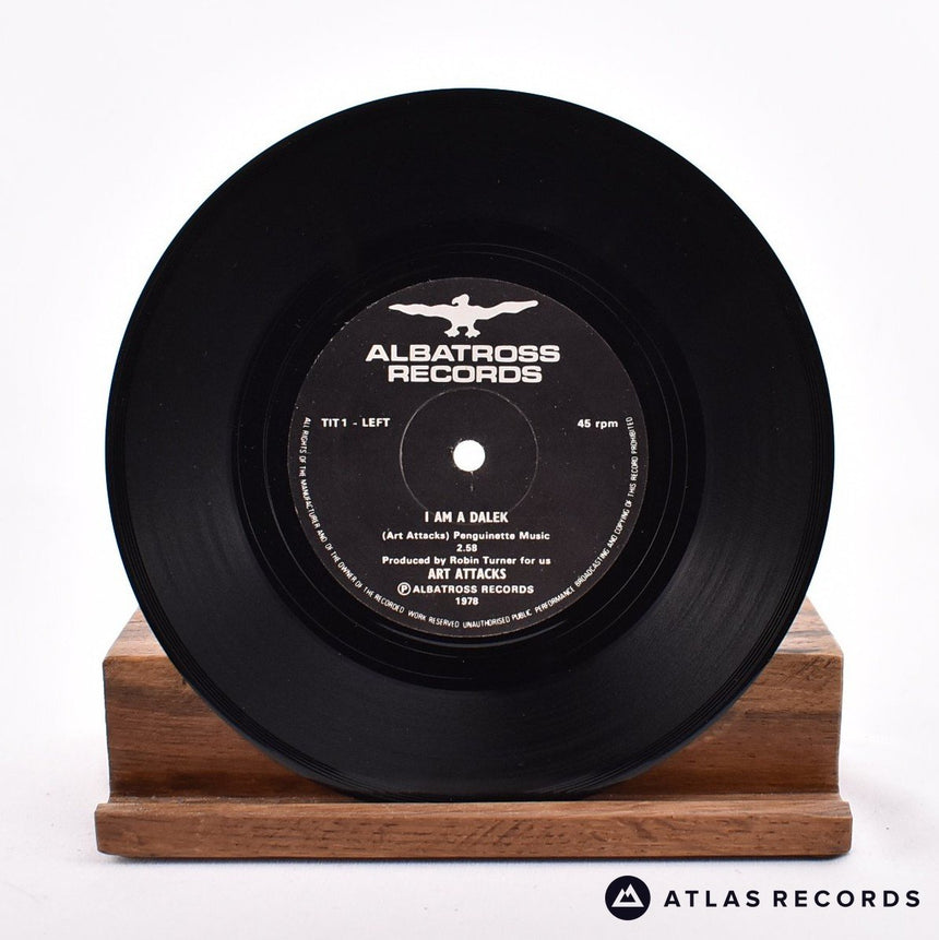 The Art Attacks - I Am A Dalek - 7" Vinyl Record - VG+/VG+