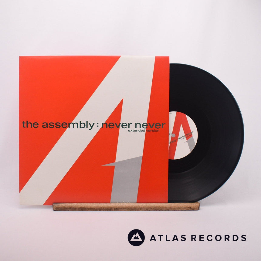 The Assembly Never Never 12" Vinyl Record - Front Cover & Record