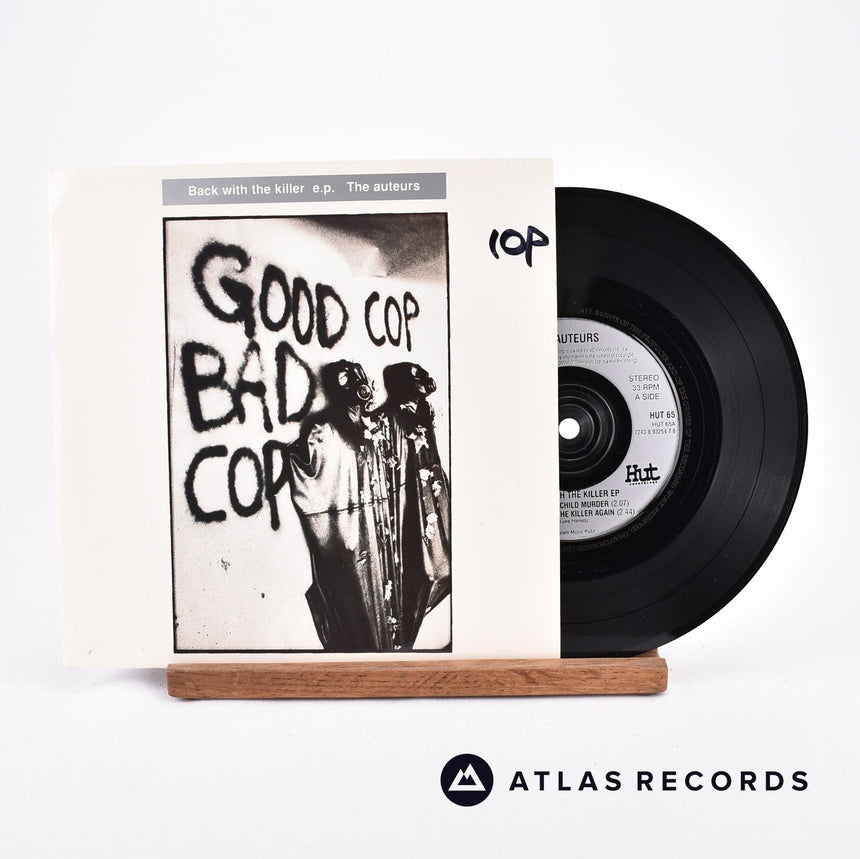 The Auteurs Back With The Killer E.P. 7" Vinyl Record - Front Cover & Record