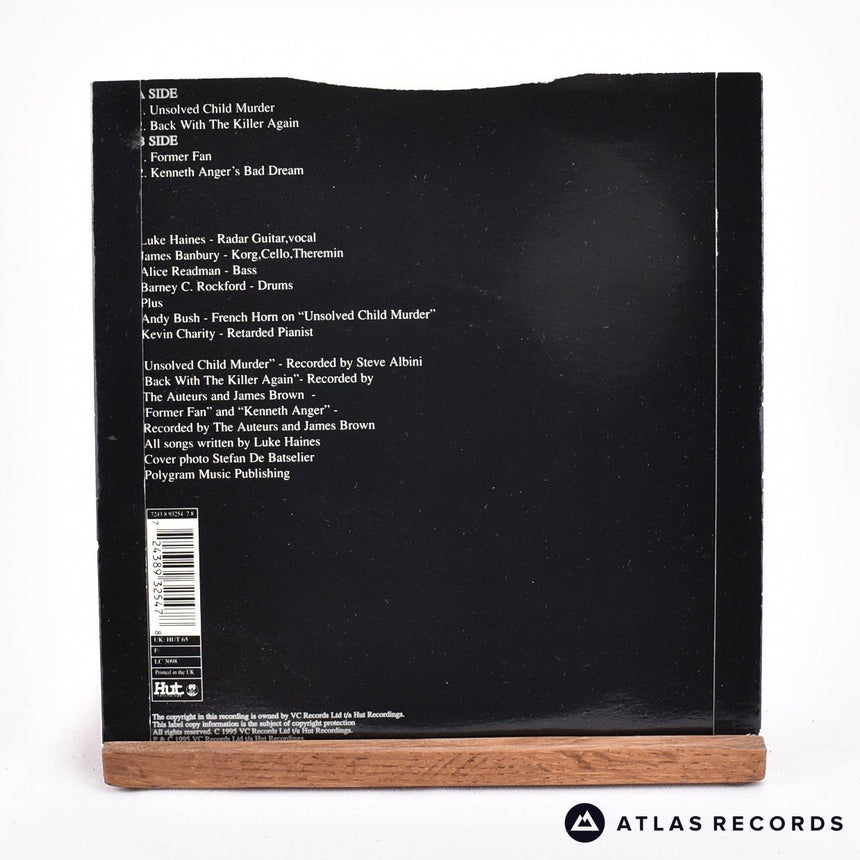 The Auteurs - Back With The Killer E.P. - 7" EP Vinyl Record - EX/VG+