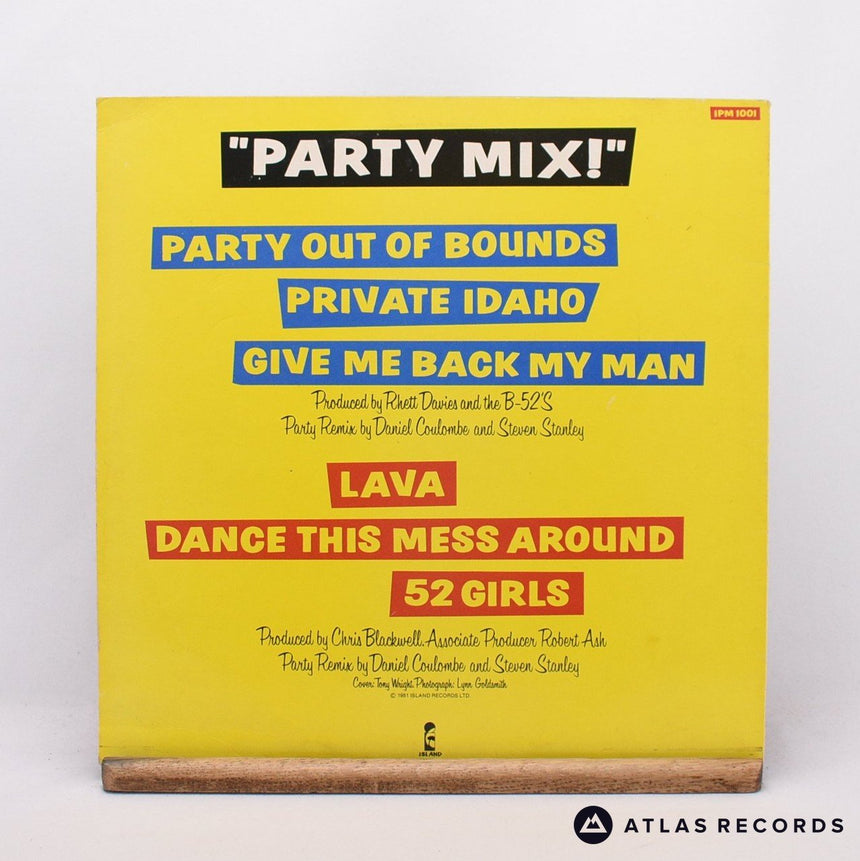 The B-52's - Party Mix! - 12" Vinyl Record - EX/EX