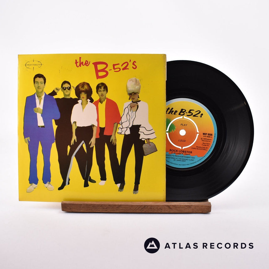 The B-52's Rock Lobster 7" Vinyl Record - Front Cover & Record